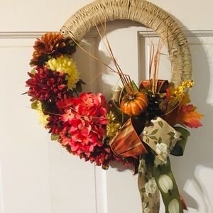 Handmade Fall Wreath